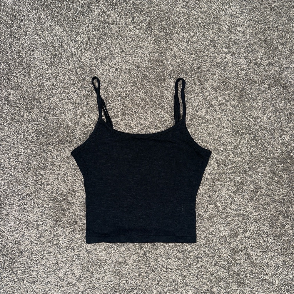 Black Women's Crop Top